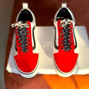 Vans Black and White Sneakers NWOT